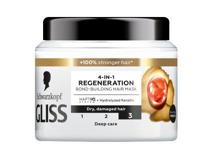 118836 gliss maska 400ml regeneration 4 in 1