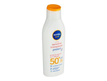 123924 nivea sun mleko na op sens 200ml spf50