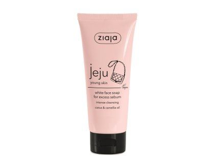 124560 ziaja mydlo na oblicej 75ml bile jeju