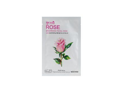 Mooyam pleťová maska Rose Brightening