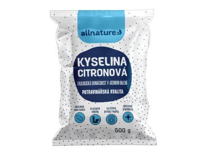 Allnature Kyselina citrónová 500g