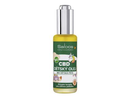 Saloos CBD Bio dětský olej 50ml