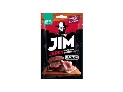 JIM JERKY 23g hovězí-slanina