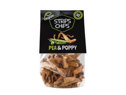 Strips Chips 80g hrachové s mákem