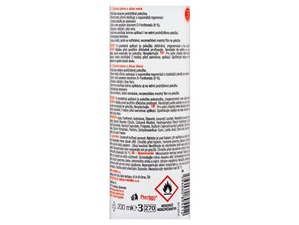 Panthenol spray 9% 200ml Aloe Vera