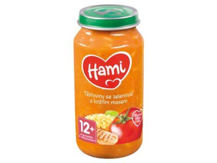 Hami menu 250g těst, zel, krůtí 12m+