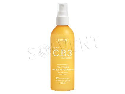 Ziaja pleťový tonik 190ml vitamín C.B3