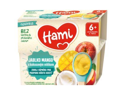 Hami koj výž (4x95g/bal) jabl mango 6m+