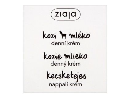 Ziaja denní krém 50ml kozí mléko