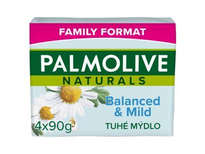 Palmolive tuhé mýdlo (4ks/fol) 90gCh&Vit