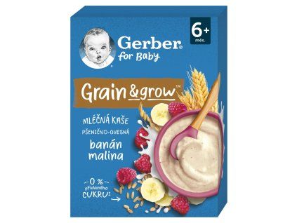 GERBER Ml kaše 200g pšen-oves ban mal