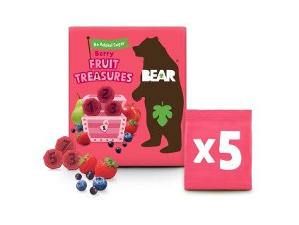 BEAR Fruit Treasures (5ks/kra) Berry