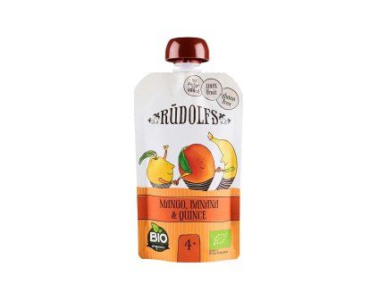 Rudolfs BIO kapsička 110g mang kdoul 4m+