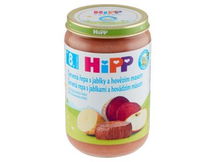 HiPP menu 220g č řepa jab hov maso 8m+
