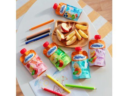 Sunar cool ovoce 120g mali ban jabl 12m+