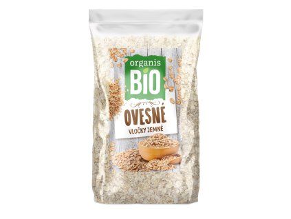 Organis BIO Ovesné vločky jemné 500g