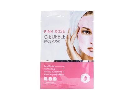 Mooyam pleť maska Bubble Pink Rose