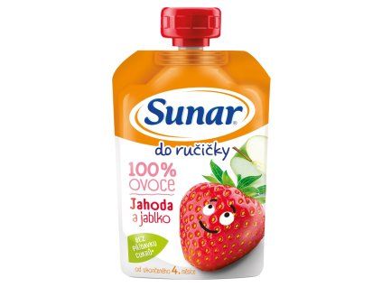 Sunar do ručičky 100g jahoda 4m+