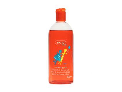 Ziaja Kids koupelový gel 500ml Žvýkačka