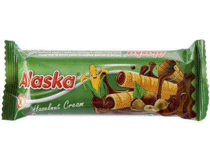 Alaska Kukuřičné trubičky lískooříškové 18 g