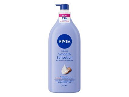 Nivea Tělové mléko 625ml Smooth Sensation PUMPA