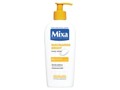 MIXA Body těl mléko 250ml Niacin Bright