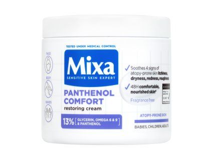 MIXA Body tělový krém 400ml PANTHENOL