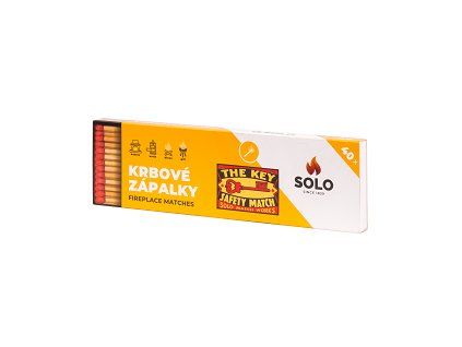 SOLO Zápalky krbové KR 40