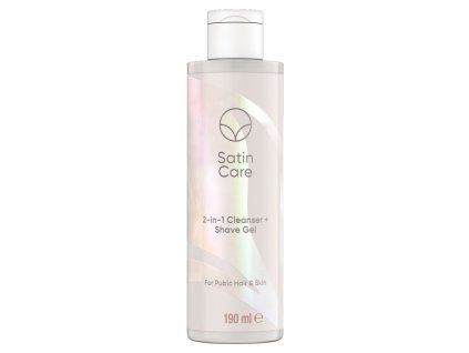 Gillette Gel na holení oblasti bikin Satin Care (2-in-1 Cleanser + Shave Gel) 190 ml