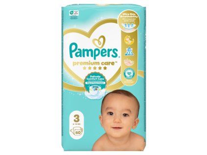 Pampers Premium Care S3 6-10 kg  60 ks