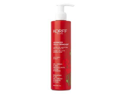 KORFF ADVANCED CELLU REMOVER REMODELAČNÍ FLUIDNÍ KRÉMOVÝ GEL 250 ml;