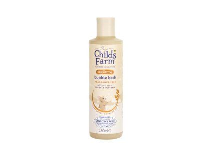 CHILDS FARM Oat Derma Bublinková koupel bez parfemace, 250 ml