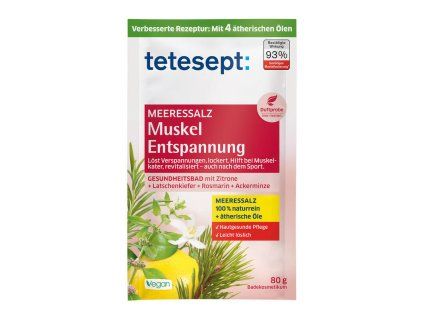 TETESEPT Uvolnění svalů mořská sůl 80g