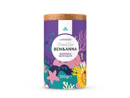 BEN&ANNA Sůl do koupele Levandule 300 g
