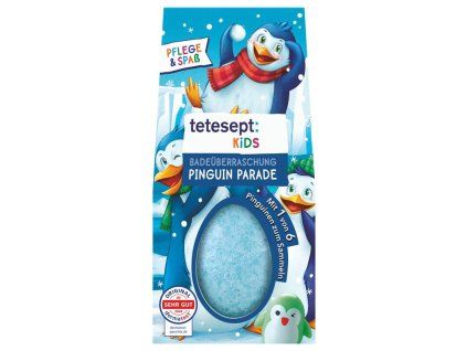 Tetesept Koupelová koule Tučňáci, 190 g