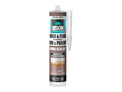 BISON jednosložkový tmel WOOD SEALANT WENGUE 300 ml