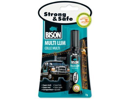 BISON univerzální lepidlo STRONG & SAFE 7 ml/g