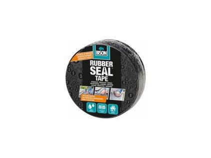 BISON těsnicí páska RUBBER SEAL 7,5 cm x 5 m