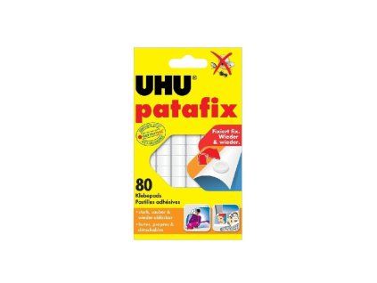 UHU samolepicí guma Patafix bílý 80 ks
