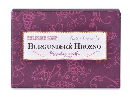 Mýdlo Burgundské hrozno v krabičce 40g
