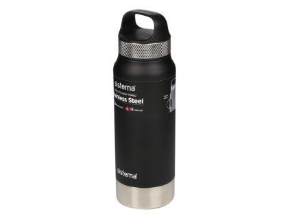 Sistema Nerezová termoska Hydrate Stainless Steel 650 ml, černá