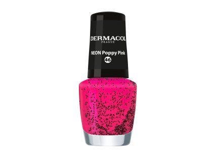 Dermacol dekorativka lak na nehty Neon Poppy Pink 46