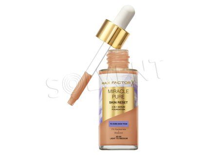 Max Factor 2v1 serum make-up Miracle Pure 60-80