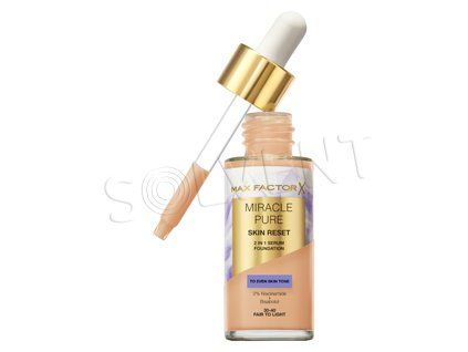 Max Factor 2v1 serum make-up Miracle Pure 30-40