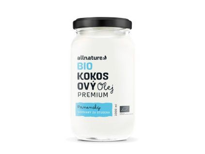 allnature kokosovy olej panensky bio 1000 ml