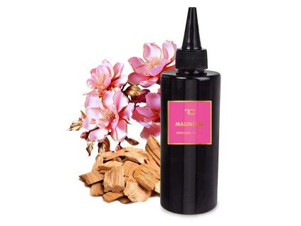 MAGNOLIA WOOD | náhradní náplň do difuzéru FLOW & tyčinky | PARFUMIA® | 200 ml
