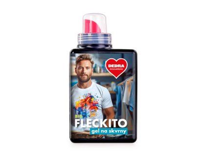 FLECKITO | Gelový odstraňovač skvrn | BIO | 7 bioenzymů nové generace & dvojí použití | 500 ml