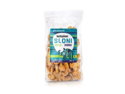 allnature bezlepkove sloni jablko skorice 80 g
