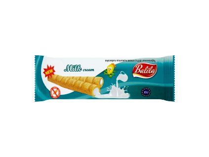 Balila kukuř.trubičky 18g příchuť mléko