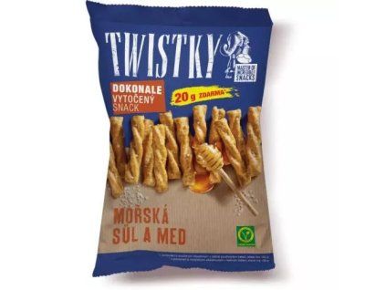 TWISTKY Mořská sůl med 180 g